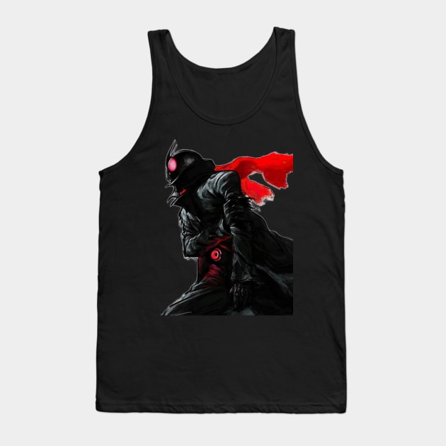 Shin Kamen Rider Tank Top by CheffCinefile 